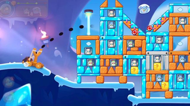 @AngryBirds land 7 angrybird Icy Caverns cross level 1655 V#466 #gameplay #nocopyright #gaming смотреть онлайн