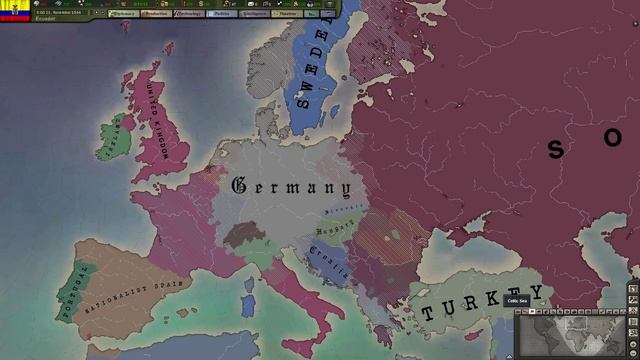 Hearts of Iron III Timelapse - Götterdämmerung смотреть онлайн