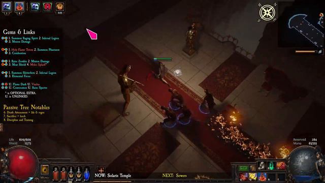 Path of Exile Levelling Guide & Walkthrough - Act 3 - Necromancer смотреть онлайн
