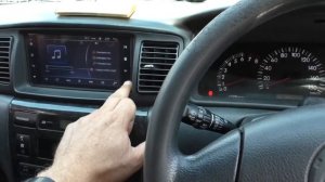 LeTrun магнитола на Toyota Corolla Fielder 2003 года