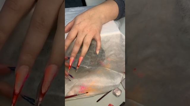 Готический миндаль + Арт френч ч.2 смотреть онлайн