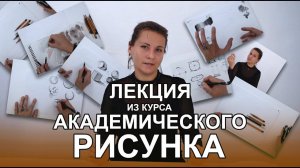 Основы академического рисунка. Фрагмент первой лекции