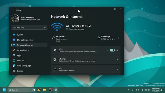 New Windows 11 Build 25370 – New Features in Settings, Network Improvements and more (Canary) смотреть онлайн