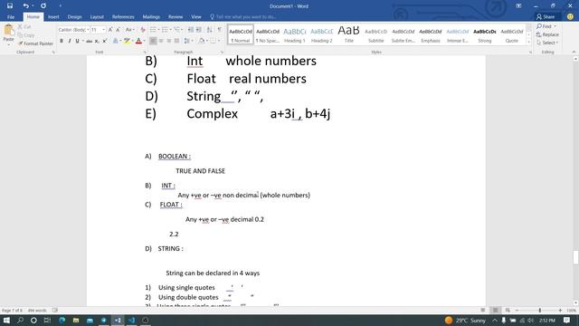Python DATA TYPES | Telugu | Part - 1 смотреть онлайн