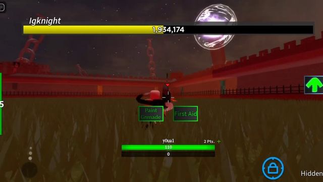 Igknight defeated on mobile solo (paintballer) | Skill Based Boss Fights смотреть онлайн