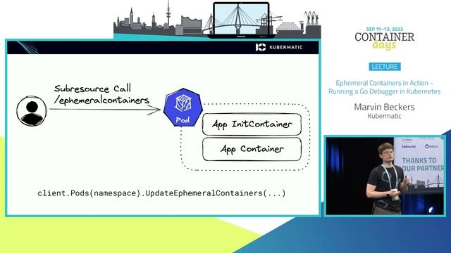 Ephemeral Containers in Action: Running a Go Debugger in Kubernetes - Marvin Beckers смотреть онлайн