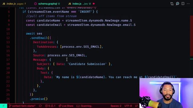 Send Emails with AWS Amplify and SES смотреть онлайн