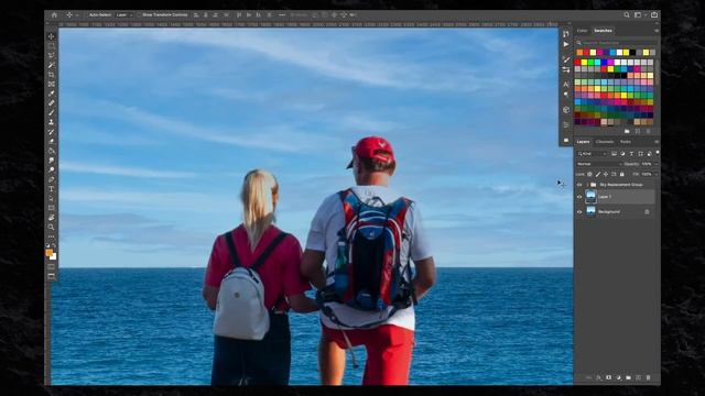 Crazy Fast Sky Replacement in Seconds! - Photoshop 2021 Tutorial смотреть онлайн