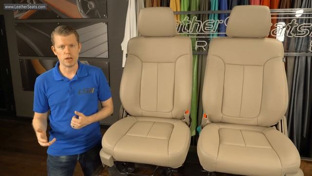 Ford F-150 Replacement Leather Seat Upholstery Kit - LeatherSeats.com смотреть онлайн