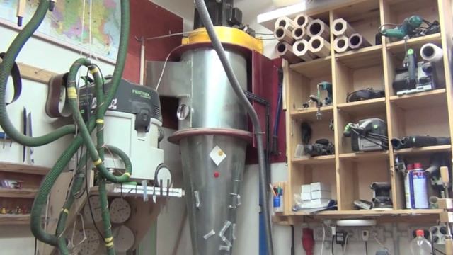 Циклон (часть 1): использование циклонов в системе пылеудаления столярной мастерской смотреть онлайн