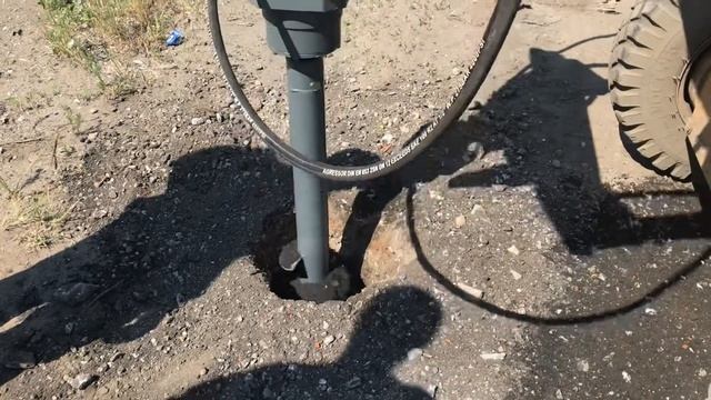 Испытания забурника для твёрдого грунта 2 смотреть онлайн