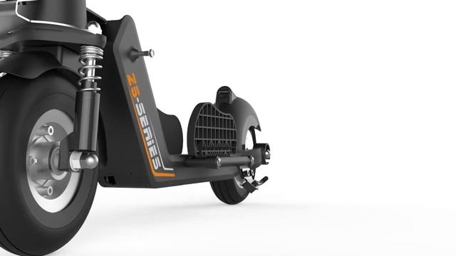 show Airwheel black Z5 electric scooter details смотреть онлайн