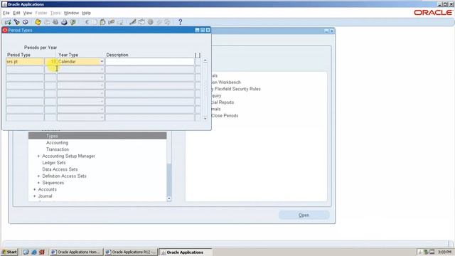 Oracle Training - Defining Calendar in GL Part 1 - Oracle E-Business Suite R12 смотреть онлайн
