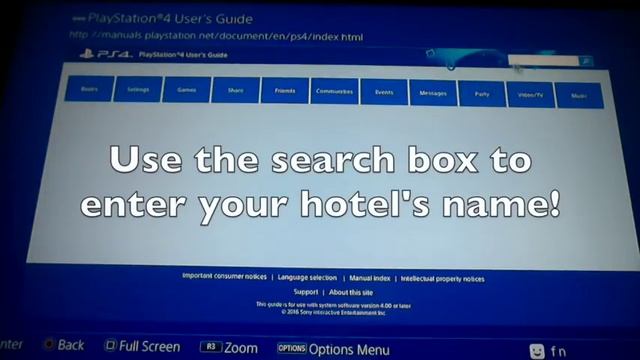 PS4: How to connect to a hotel WIFI that requires a password! смотреть онлайн