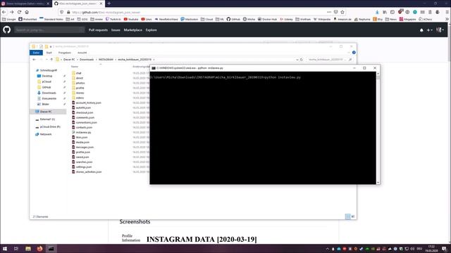 Instagram JSON / Backup Viewer смотреть онлайн