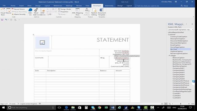 Word Layout: How to create and customise reports with Microsoft Dynamics NAV 2016 смотреть онлайн