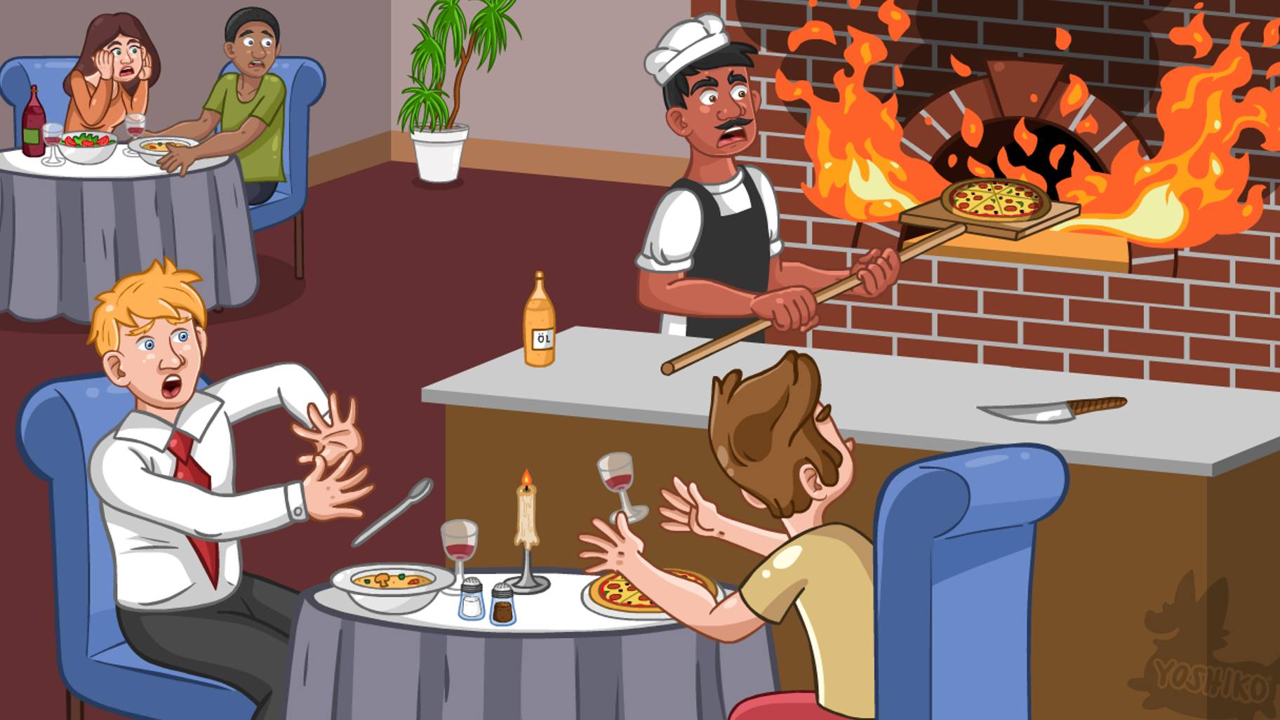 LESSON ➢WHAT HAPPENED IN ONE EVENING IN THE RESTAURANT смотреть онлайн