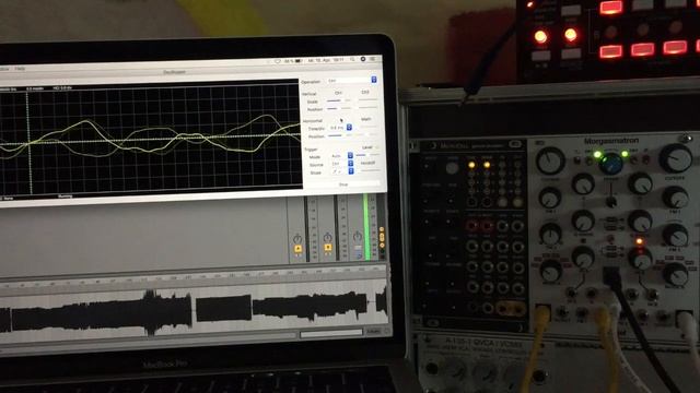 Intellijel Morgasmatron as Complex Oscillator #modularsystem #oscilloscope смотреть онлайн