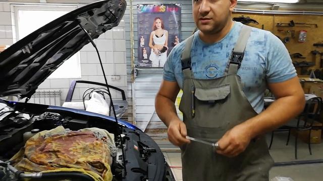 Мазда 6.,последняя примерка,выставляем зазоры,собираем мордашку. смотреть онлайн
