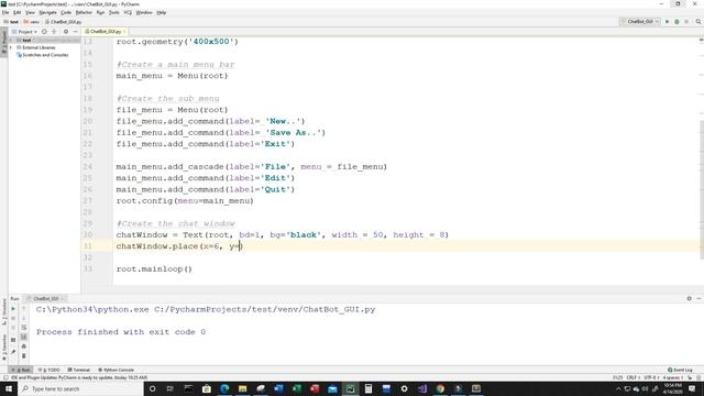 Build A Simple Chat Bot GUI Using Python смотреть онлайн