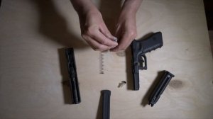 Решение проблема с Glock 18 KJW тюнинг, разбор, замена пружины, частичный разбор и сбор