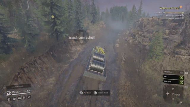 Snowrunner PS5 Hope County Map смотреть онлайн