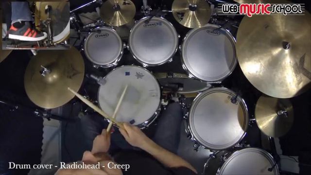 Radiohead - Creep - DRUM COVER смотреть онлайн