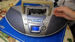 ?Panasonic RX-ES27 "Cobra", ПРАВИЛЬНОЕ добавление Bluetooth (AUX) и вторая жизнь старого бумбокса