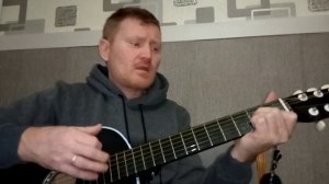 Хуторок.?️? Сыпал снег буланому под ноги. Песни под гитару.