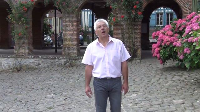 Gilles FRANCE - Gerberoy - " Une gerbe de roses " フランスの最も美しい村 смотреть онлайн