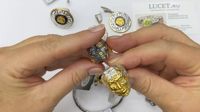 Авторские эксклюзивные модели из серебра с позолотой. Таксы, драконы, черепа. смотреть онлайн