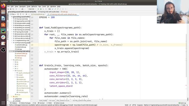 Training a VAE with Speech Data in Keras смотреть онлайн