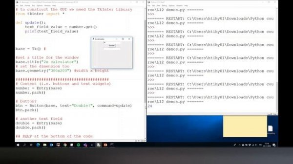 Python programming and data processing Lecture 12: Graphical user interface, data-analysis