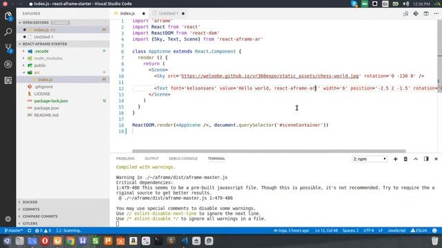react-aframe-ar overview смотреть онлайн