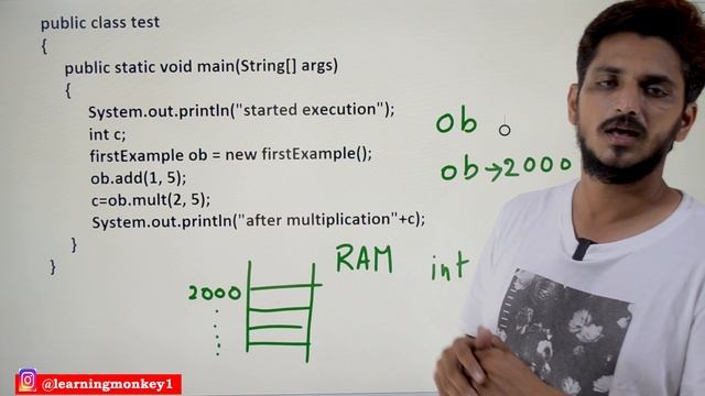 Creating Objects and Calling Methods in Java || Lesson 32 || Java Programming || Learning Monkey || смотреть онлайн