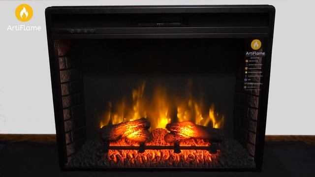 Електрокамін ArtiFlame AF33 смотреть онлайн