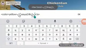 Как сделать жёлтый ник в Чикен Ган?
