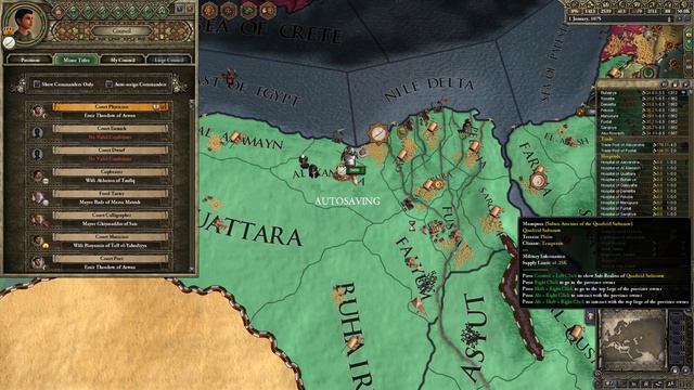 Lets Play Crusader Kings 2 - Great Works (Wonders of Egypt) #33 смотреть онлайн