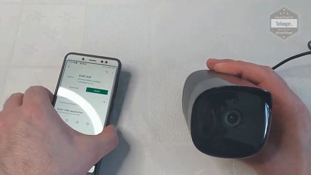 SimCam Outdoor security camera - Caméra de sécurité extérieure SIMCAM - 1080P - Night vision -Wifi смотреть онлайн