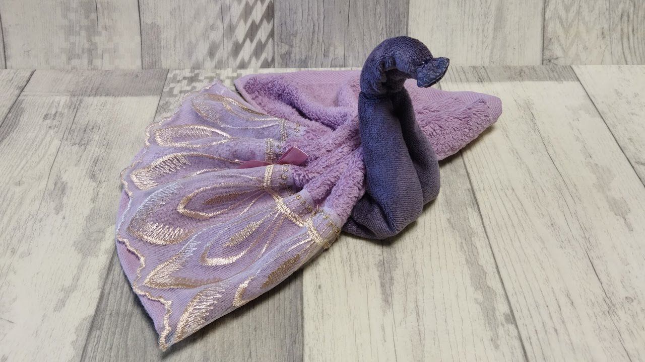 Как сделать птицу из полотенца смотреть онлайн