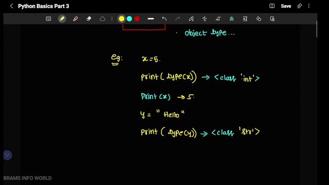Python DataTypes смотреть онлайн