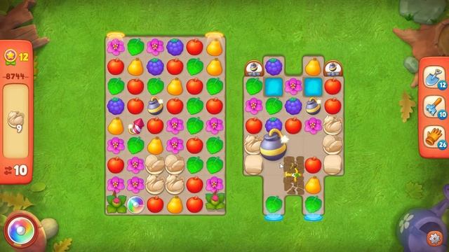 GardenScapes Level 8744 ? Playrix HD ??✌️