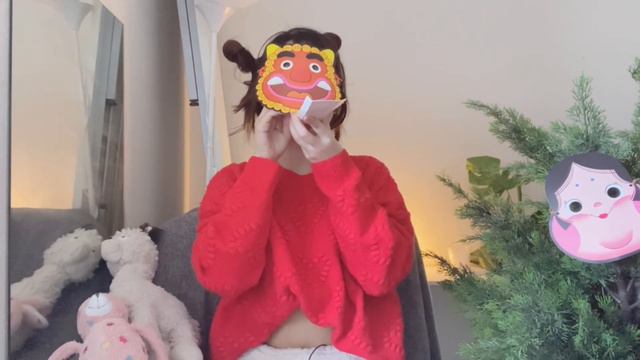 SUB)私は節分を楽しみました👹。(消化の音🎶)。 смотреть онлайн