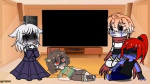 Реакция персонажей из Undertale на "Dust sans meme"