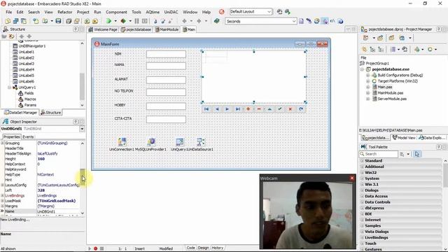 TUTORIAL DATABASE DELPHI XE2 (MYSQL &UNIGUI) смотреть онлайн
