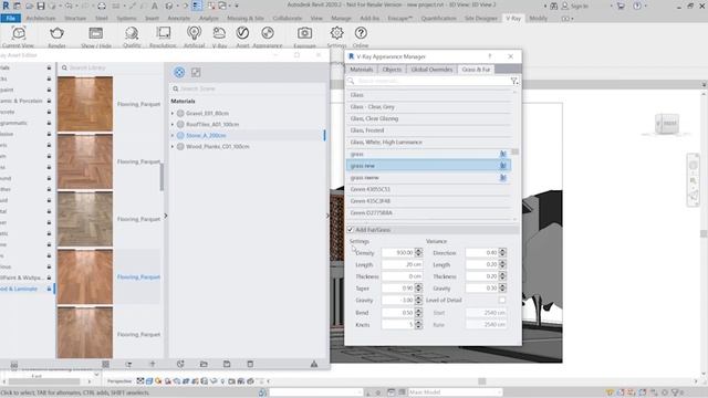 Revit 2020 residential building Exterior V-Ray Rendering - Render Setting - Tutorial смотреть онлайн