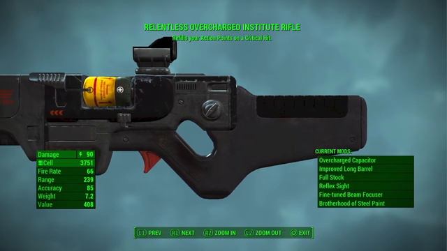 Brotherhood Of Steel Weapon Skins | Fallout 4 Creation Club смотреть онлайн