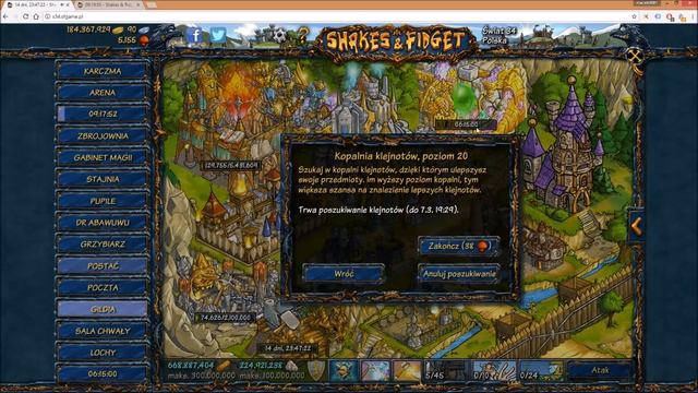 Shakes & Fidget - s34 - maciek0081 - #79 - 8000 Grzybów w piach? Szaleństwo po wakacjach :) смотреть онлайн
