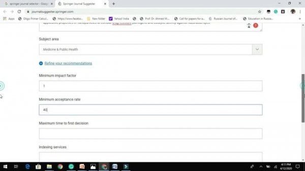 How to select Springer nature journals publish in 30 days #Springernature #Springer fast publicatio