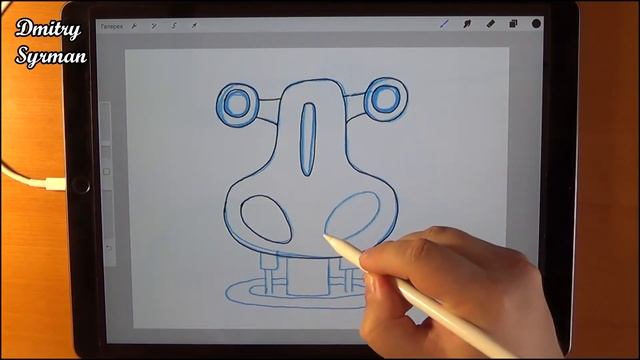 How to draw robot, Как нарисовать робота смотреть онлайн